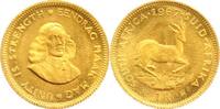 Südafrika 1 Rand Gold Republik seit 1960. -