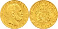 Preußen 10 Mark Gold Wilhelm I. 1861-1888. -
