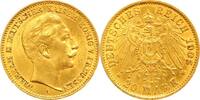 Preu&szlig;en 20 Mark Gold 1905 A Wilhelm II. 1888-1918. vorz&uuml;glich 1100,00 EUR  zzgl. 6,00 EUR Versand