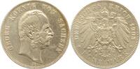 Sachsen 5 Mark Georg 1902-1904. -