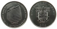 Panama 50 Centavos KN 100 Jahre Nationalbank -
