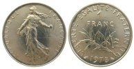 Frankreich 1 Franc Ni Semeuse, FDC -