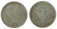 USA 1/2 Dollar Ag Barber, O (New Orleans) -