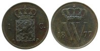 Niederlande 1 Cent Br Wilhelm III -