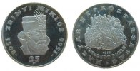 Ungarn 25 Forint Ag Zrinyl, etwas angelaufen -