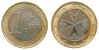 Malta 1 Euro 2008 Bi-Met Malteserkreuz unz