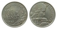 Frankreich 100 Francs KN Cochet, B -
