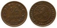 Niederlande 1/2 Cent Br Wilhelmina I, Schulman 1000 -