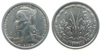 Französisch West Afrika 1 Franc Al Gad. 4