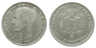 Griechenland 1 Drachma Ag Georg I -