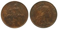 Frankreich 10 Centimes Br Daniel-Dupuis -
