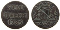 Niederlande 1 Duit Ku Utrecht -