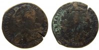 Frankreich 2 Sols Br Louis XVI, AA (Metz), L AN 4, Typ: Francois, Schrötlingsriß -
