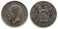 GB Großbritannien ab 1708 6 Pence Ag Georg V -