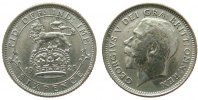 GB Großbritannien ab 1708 6 Pence Ag Georg V -