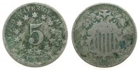 USA 5 Cents KN korrodiert -