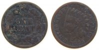USA 1 Cent Ku Indian Head -