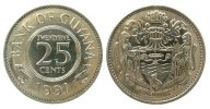 Guyana 25 Cent KN Schön 4 Image