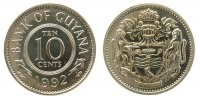 Guyana 10 Cent KN Schön 3 Image