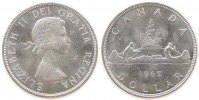 Kanada 1 Dollar Ag Elisabeth II, Kanu -