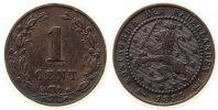 Niederlande 1 Cent Br Wilhelm III, Schulman 700 -