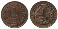 Niederlande 1 Cent Br Wilhelmina I, Schulman 966 -