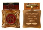 DDR Orden -- Brigade der sozialistischen Arbeit, ca. 32 MM -