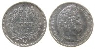 Frankreich 25 Centimes Ag Louis Philippe I, A (Paris) -