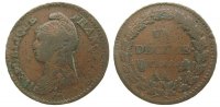 Frankreich 1 Decime Ku Directoire et Consulat, AA (Metz) -