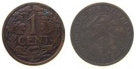 Niederlande 1 Cent Br Wilhelmina I, Schulman 676 -