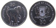 Somalia Republik 50 Shilling St Affe -