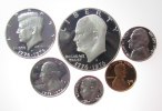 USA 1,91 Dollar div. Kursmünzensatz, S (San Francisco), lose -