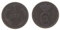 Dänemark 1 Öre Br Christian IX -