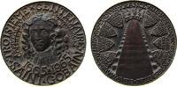 Frankreich Medaille Bronzeguß Colbert Jean Baptiste (1619-1683) - 300. Gründungsfeier der Glas- und Spiegelmanufaktur, in St. Gobain, Brustbild halb -