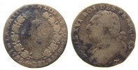 Frankreich 12 Deniers Br Louis XVI, T (Nantes) -