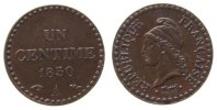 Frankreich 1 Centime Br Dupré, A (Paris) -