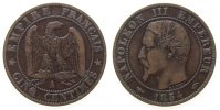 Frankreich 5 Centimes Br Napoleon III, A (Paris) -