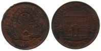 Kanada 1 Penny-Token Ku Bank of Montreal, Randfehler -