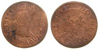 Frankreich Double Tournois Ku Henri IV, A (Paris), gereinigt -