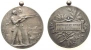 Frankreich tragbare Medaille -- Riedisheim - Schützenfest, ca. 36,5 MM, mattiert, ca. 19,85 Gramm -