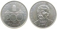 Ungarn 200 Forint Ag Deak Ferenc -