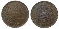 Luxemburg 25 Centimes Br Charlotte, Schön 23 -