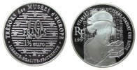 Frankreich 10 Francs / 1 œ Ag Frau mit Schachtel, von Utamaro -