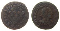 Frankreich Double Tournois Ku Louis XIII, A (Paris) -