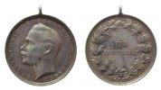 vor 1914 tragbare Medaille Silber Ernst Ludwig Großherzog von Hessen (1892-1918), für Tapferkeit, ca. 33,2 MM, ca. 14,96 Gramm -
