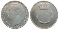 Luxemburg 1 Franc KN Jean I, Schön 39 -