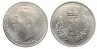 Luxemburg 5 Francs KN Jean I, Schön 40 -