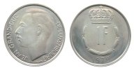 Luxemburg 1 Franc KN Jean I, Schön 39 -