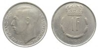 Luxemburg 1 Franc KN Jean I, Schön 39 -
