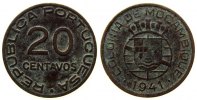 Mosambik 20 Centavos Br Schön 9 -
